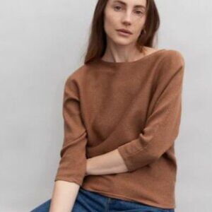 Shop The Reset minimal dolman sweater Brown L XL Capsule  Workwear Wardro…